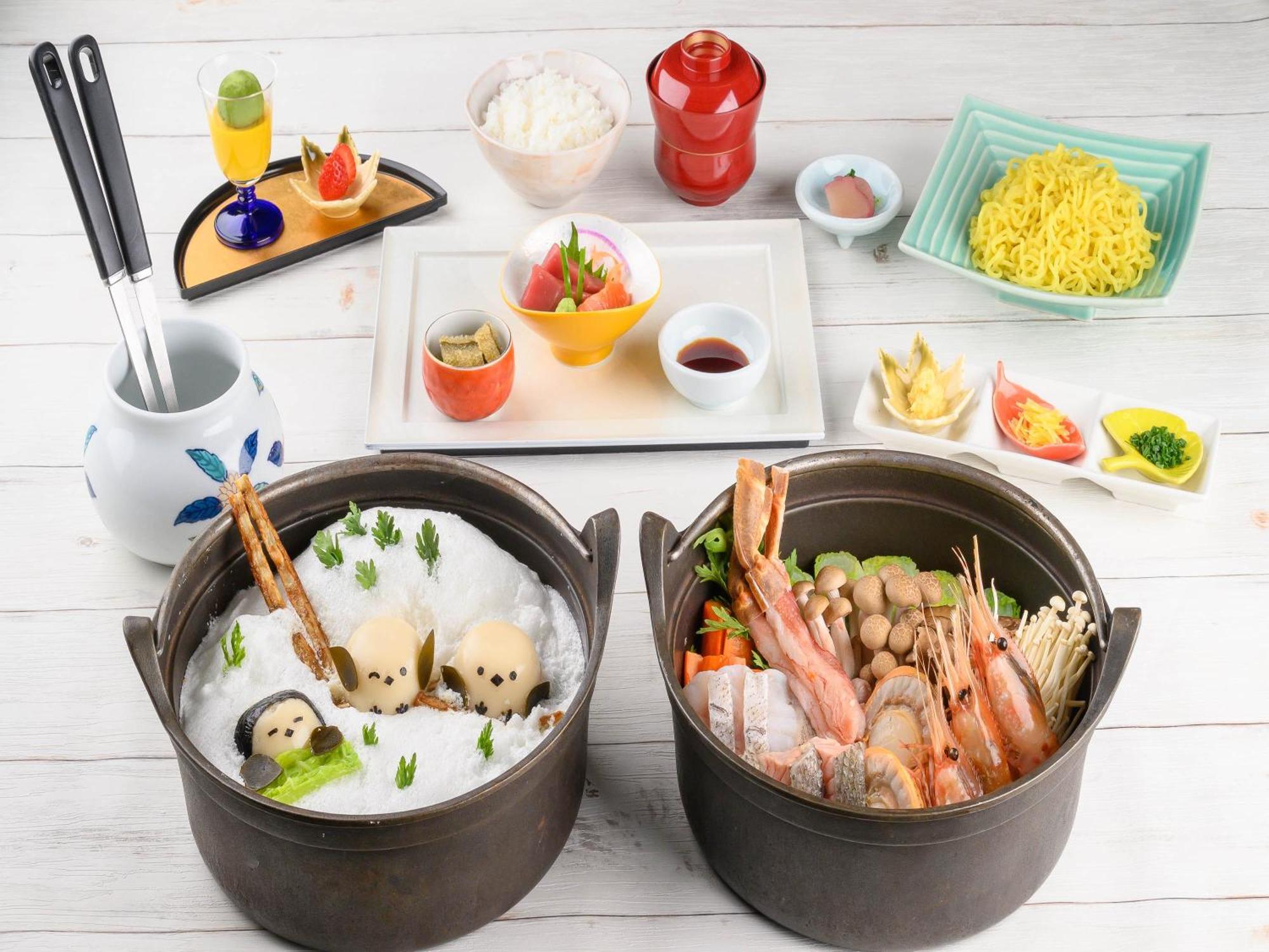 Shin Furano Prince Hotel Ngoại thất bức ảnh A hot pot