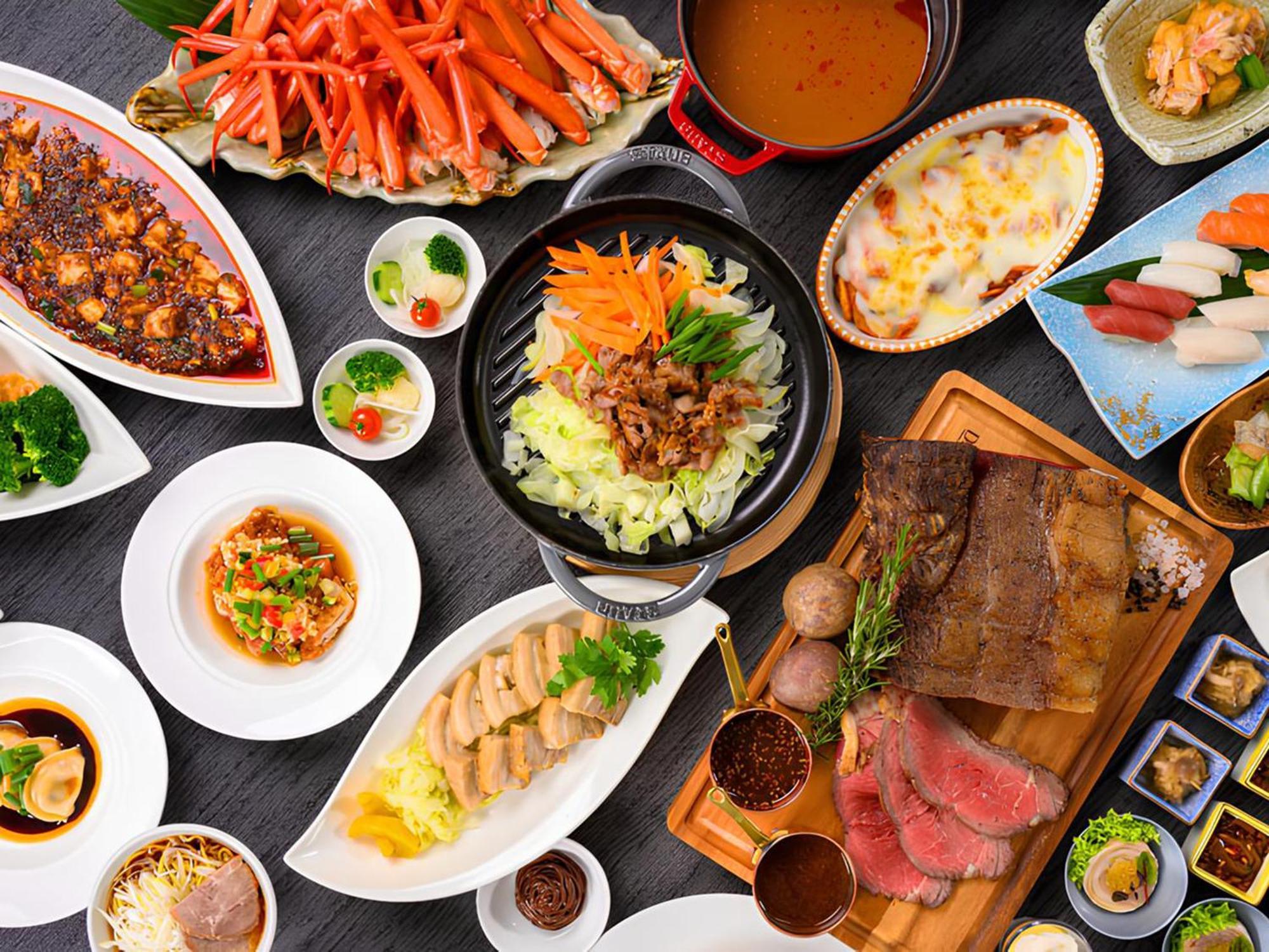 Shin Furano Prince Hotel Ngoại thất bức ảnh A selection of Japanese cuisine